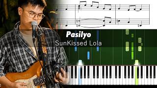 SunKissed Lola - Pasilyo - Piano Tutorial with Sheet Music