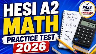 HESI A2 Math Practice Test 2026| Nursing Entrance Prep#prenursing #examprep