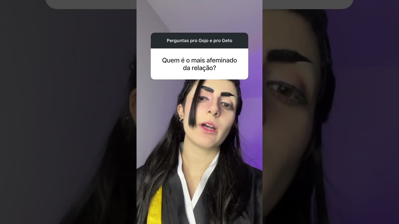 Gojo e Geto respondendo perguntas #gojo #geto