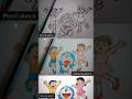 “Doraemon drawing ✏️🎨”2️⃣ “Pencil nundi colours varaku… Doraemon ❤️”#youtubeshorts #kids #artist