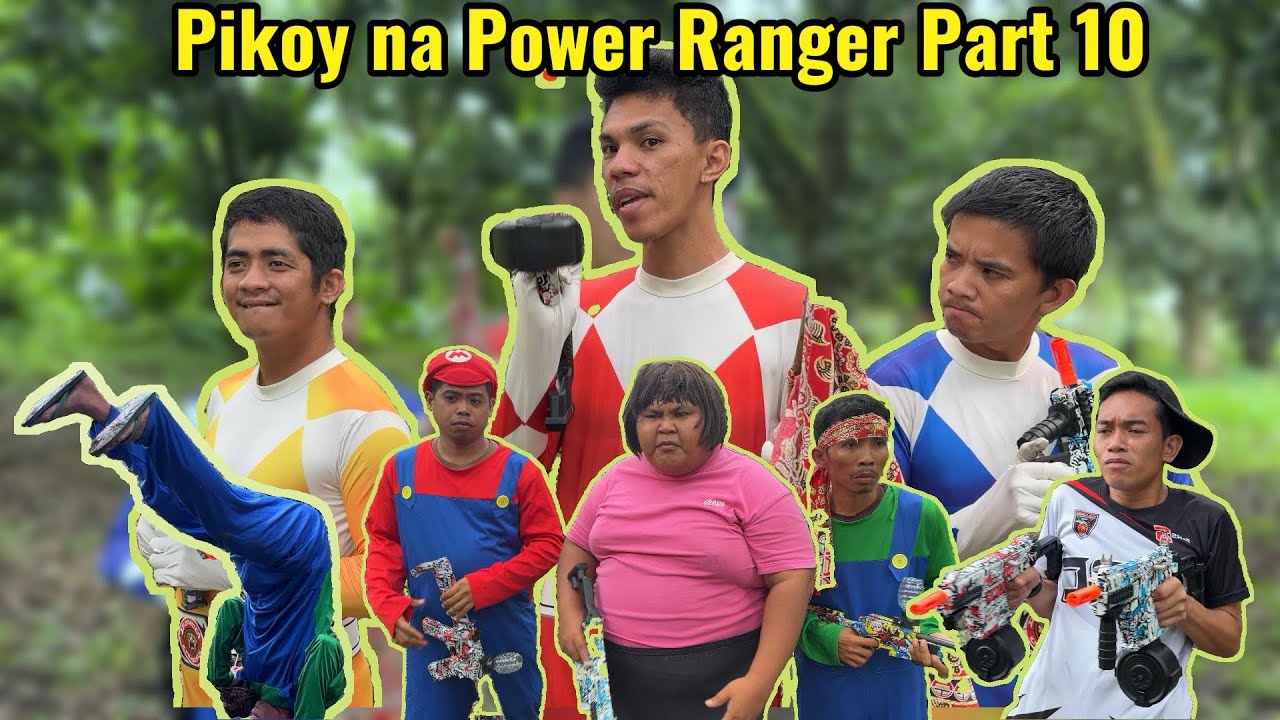 Pikoy na Power Ranger Part 10 “ gihimog spiderman si luigi “ | BISAYA VINES