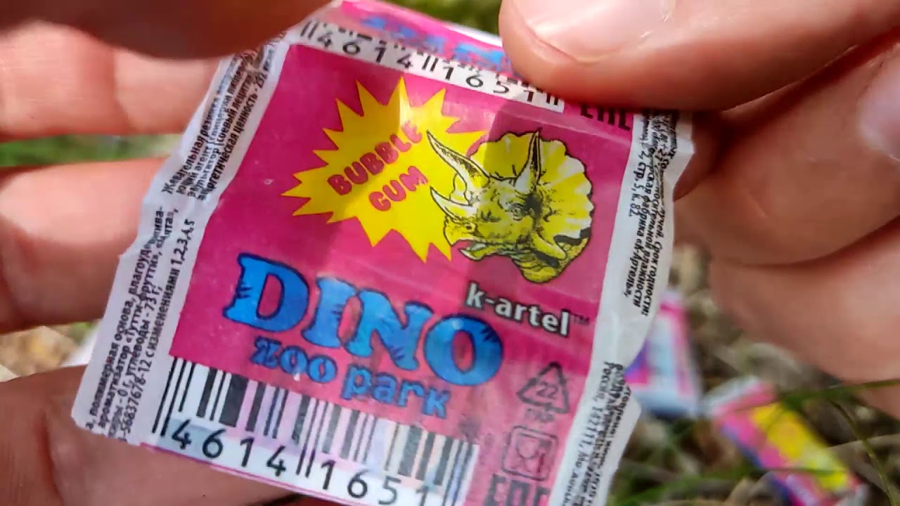 Dino Zoo Park 3 |  Современная жвачка  с неплохими вкладышами 13