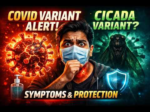 Video COVID Alert: Cicada Variant Explained – Symptoms You Shouldn’t Ignore & Protection Tips