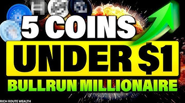 Best Crypto to Buy Under $1 #crypto #bitcoin #cryptocurrency #cryptotrading #cryptonews #rich