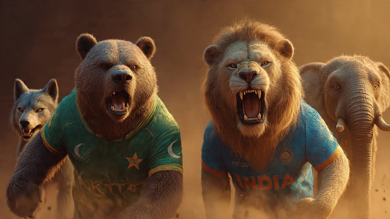 India–Pakistan Animals: Jungle Ke Legends 🐾 | Best AI Shorts Mix | Full Cinematic Story