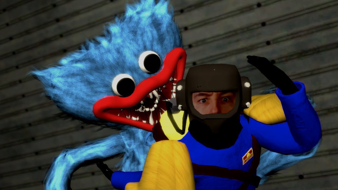 Huggy Wuggy i przyjaciele w *Lethal Comapny*