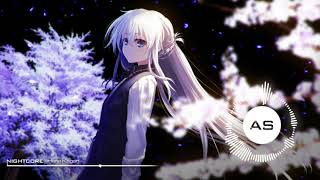 Video thumbnail of "「AS   Nightcore」  Hana Kagari"