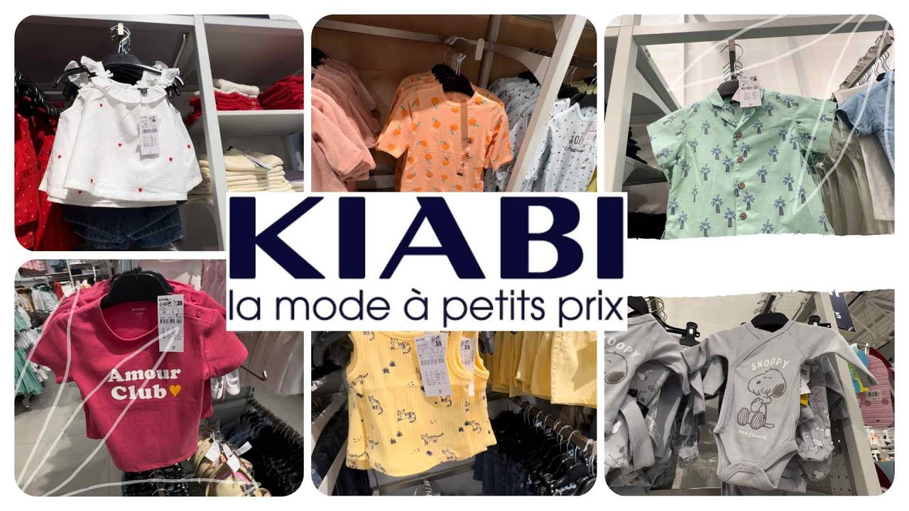 KIABI ARRIVAGE 26-05-2023 VETEMENTS BEBE FILLE GARCON NOUVEAU NE BEBE