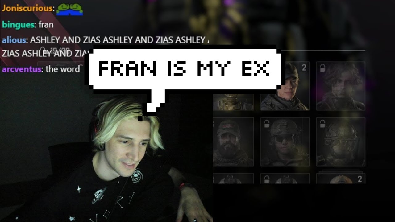Adin asks xQc who Fran is