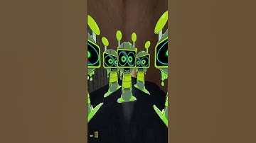 Sprunki Funbot Phase Radioactive in labyrinth Nextbot Gmod