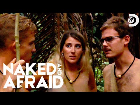 Naked Team of 3 Looks for a Place to Sleep | Naked and Afraid