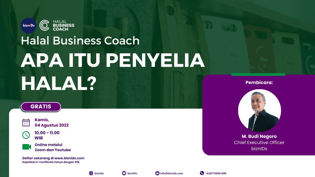 Apa itu Penyelia Halal? | Halal Business Coach