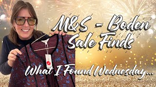 👉 M&S & Boden Sale Haul | Best Midlife Midsize Finds 💫