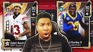 NEW SUPERSTARS ARE HERE!!! ODELL BECKHAM JR, TODD GURLEY AND MORE!!! MADDEN 20 ULTIMATE TEAM