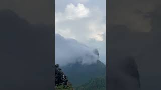 တိမ်တွေလွင့်တဲ့ညနေခင်း 🥰🥰 #hpaanlover #hpaan #travel #nature #mountains