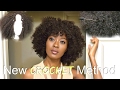 HOW To Close A U-part Wig: New Crochet Method With HerGivenHair Custom Coily Hair