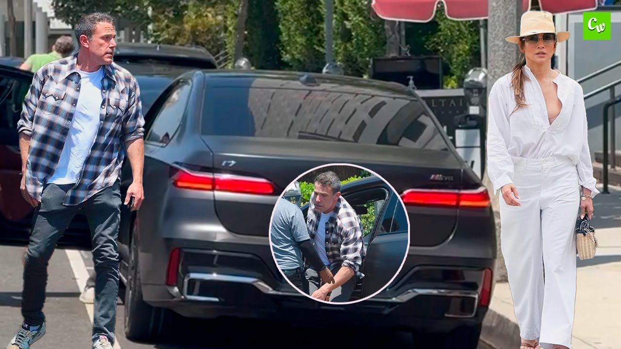 Ben Affleck looks glum as he stepped out wearing his wedding ring while