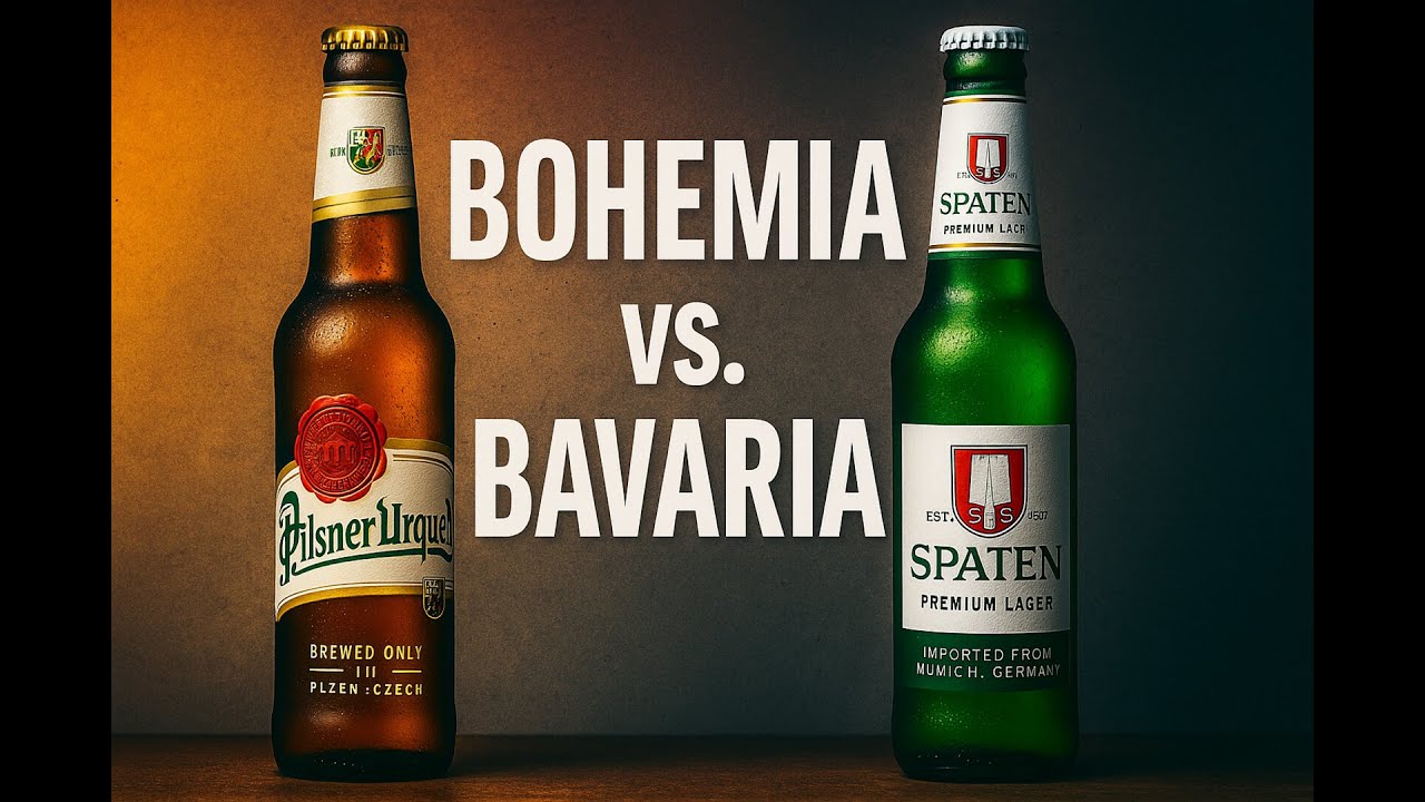 Beer Review⁄Taste Test; Spaten Premium Lager vs  Pilsner Urquell