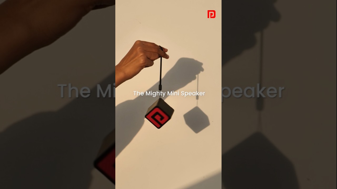 Portronics Nugget | Mighty 3W Mini Bluetooth Speaker With Strong Lanyard