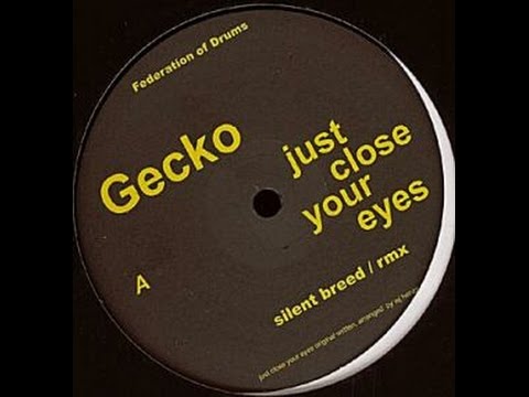 テクノ Gecko Just Close Your Eyes 2002 レコード Gecko - Just Close