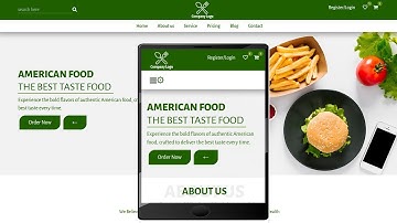 Full Responsive Website Using HTML5 CSS and JavaScript | Restaurant Parallax Single Page Website