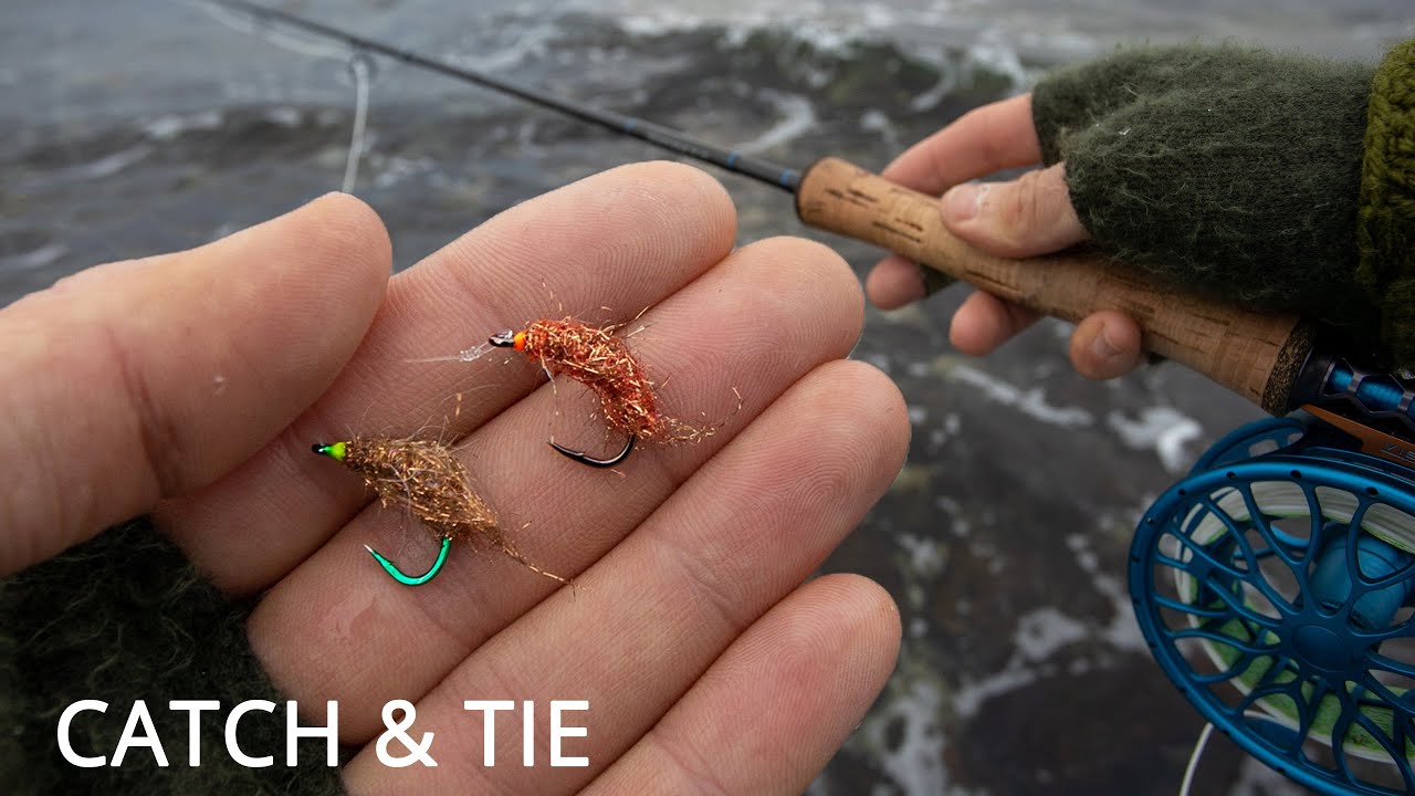 Медный окунь - Гаммарус Муха Поймать и Привязать