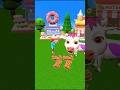 Scary Teacher Feed Hot dog Cow #cartoon #shorts #scaryteacher3dto a#cowcartoon