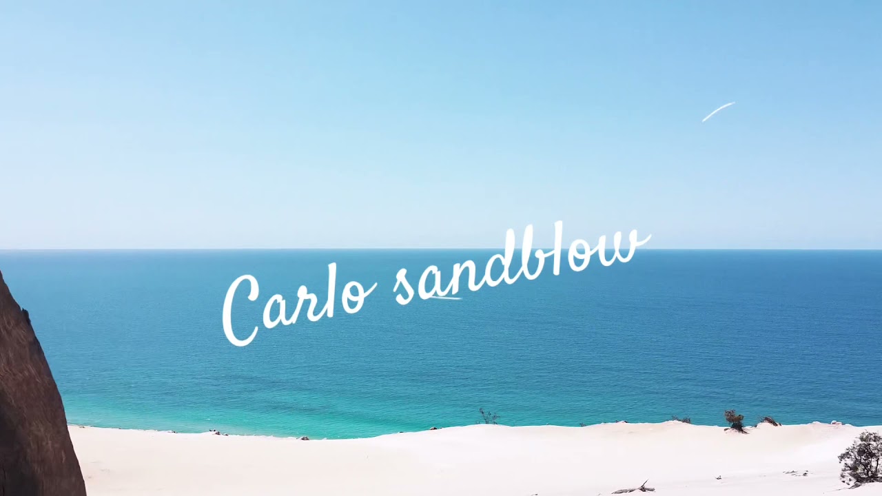 Carlo sandblow drone shot
