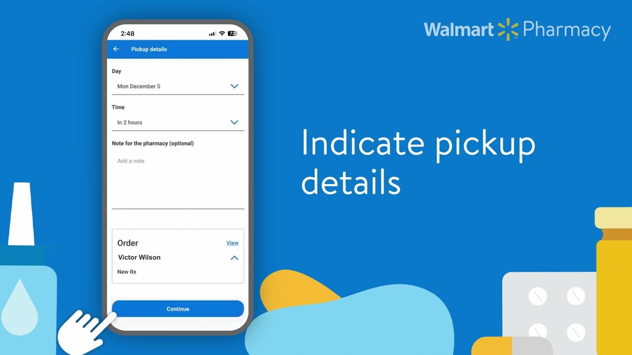 Walmart Pharmacy app: How to submit a new prescription