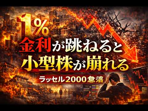 【暴落の歴史♯31】小型株が急落｜ラッセル2000ショック（2018）