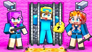Trapped in a GIRLS ONLY Minecraft Prison!
