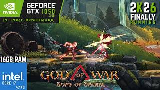 God of War: Sons of Sparta PC Port Is FINALLY Running! | GTX 1050 2GB + i7-4770 + 16GB RAM