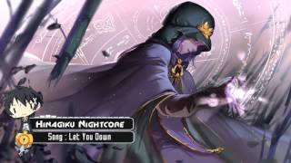 Nightcore - Let You Down