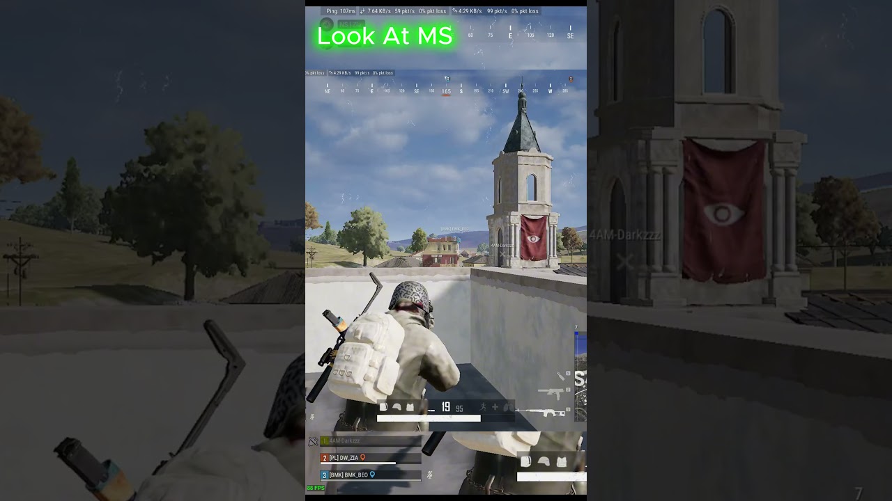 PUBG Best Moment 🎯 | Keep Up! I'm Too Fast! 🏃💨 #shorts