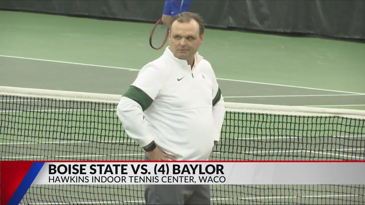 No. 4 Baylor Men's Tennis Defeats Boise State 7-0 - YouTube