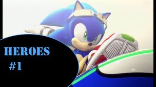 Sonic Riders Zero Gravity | Heroes Story Part 1