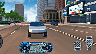 Taxi sim service || tesla ev model private taxi |service pickup and drop