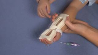 Use of I.V. House TLC UltraSplint Small or Medium Sizes