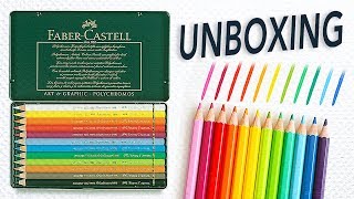 Materiales De Dibujo Unboxing Faber Castell Polychromos