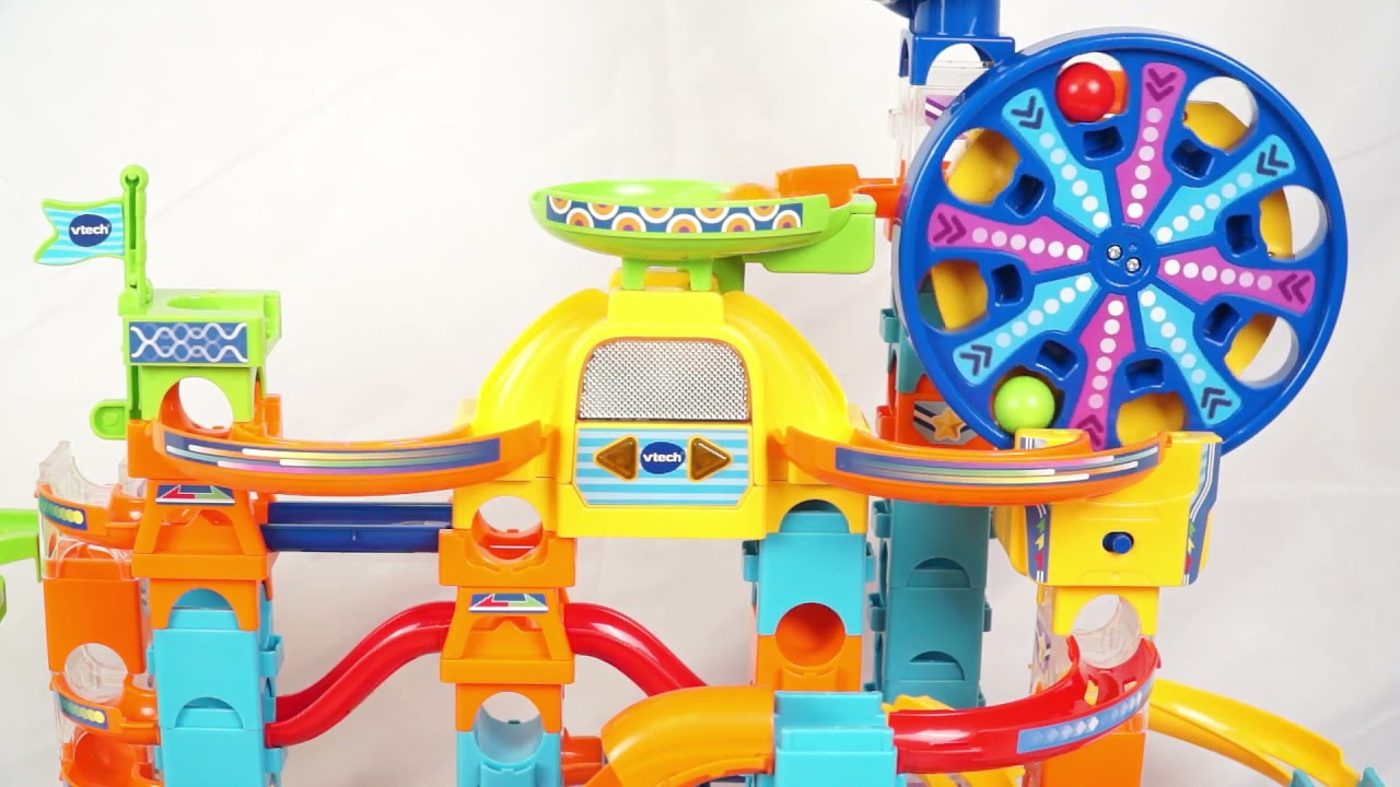 博客來-【Vtech】智能滾球積木建構軌道組-摩天輪樂園