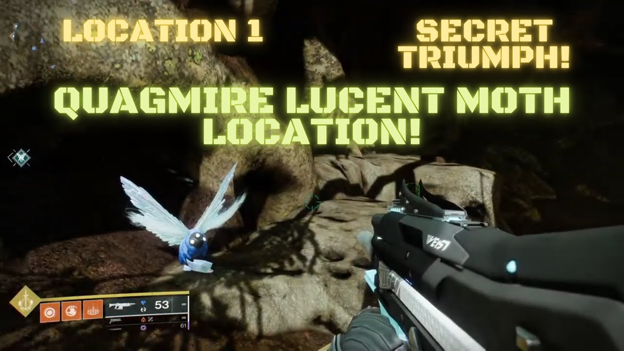 Quagmire Lucent Moth Location (SECRET TRIUMPH LEPIDOETERIST) - Throne World - Destiny 2 Witch Queen