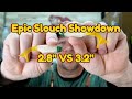 Epic Slouch Showdown 2.8" VS 3.2" fish &amp; bait making. #epicbaitmolds #fish #fishing #bass #crappie