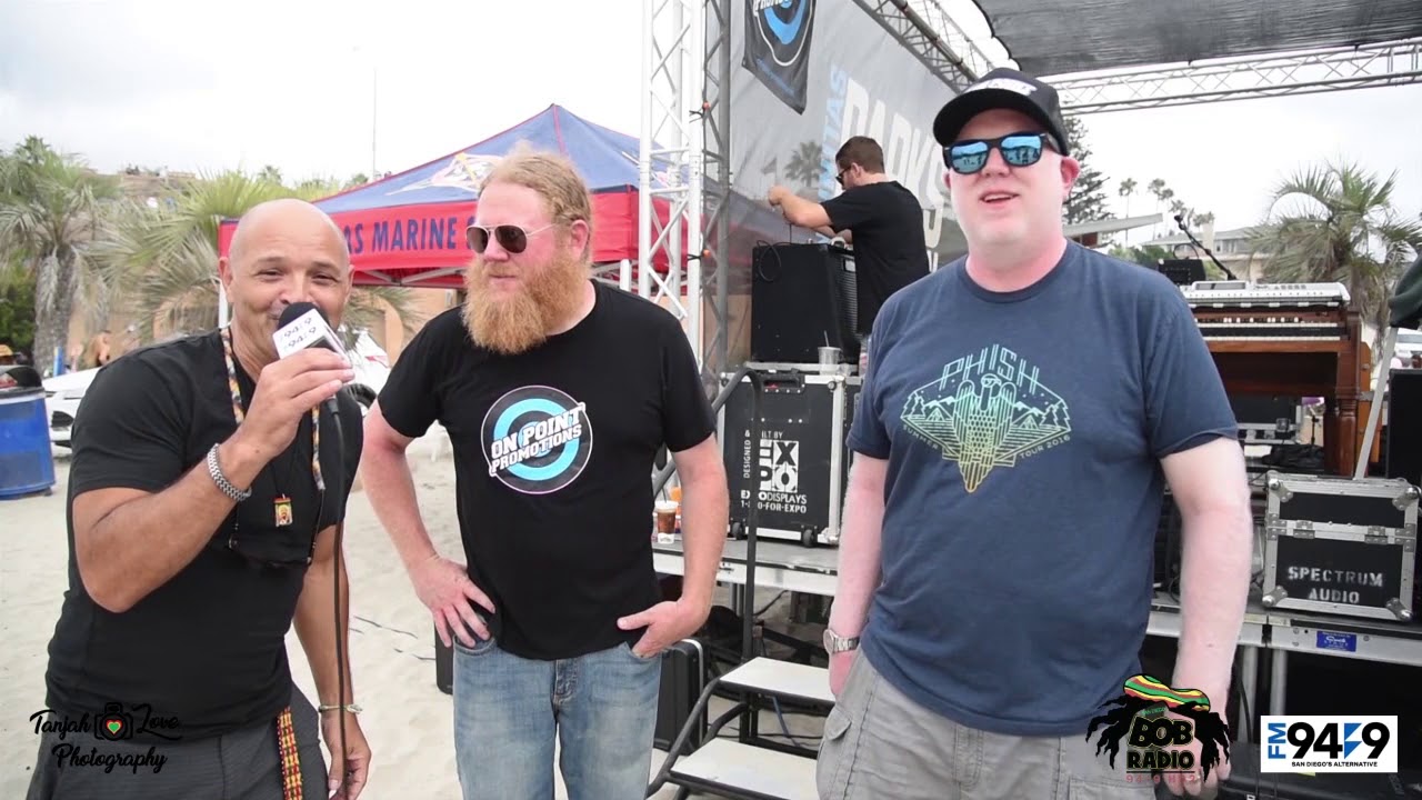 Simpkin Project interview from FM949 Bob Radio's DJ Carlos Culture at Moonlight Beach, San Diego, Ca