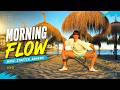 Morning exercises on the beach: get in shape!