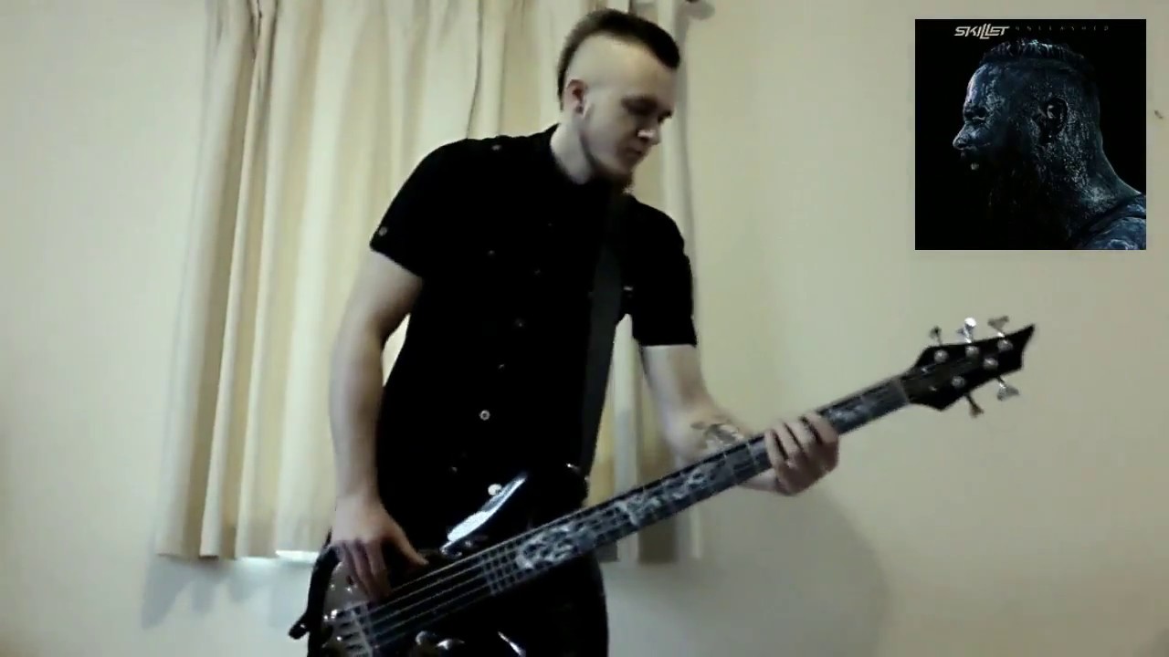 Skillet The Resistance (bass cover) YouTube