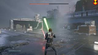 Star Wars Jedi Fallen Order - At-St Walker Boss Walkthrough