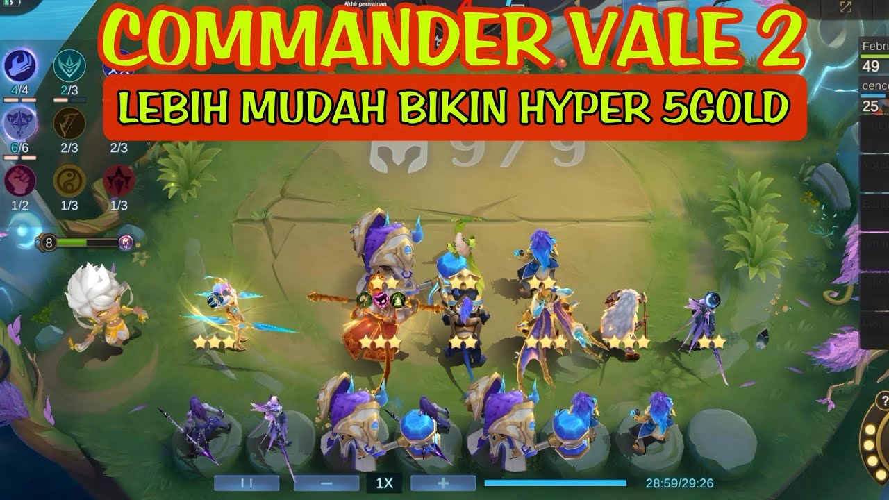 combo summoner astro commander vale skill 2 magic chess - YouTube