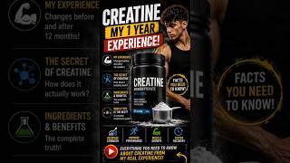 Creatine: My 1 Year Experience! (Part 1)🤔