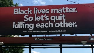 Black people we must stop killing each other enough is enough