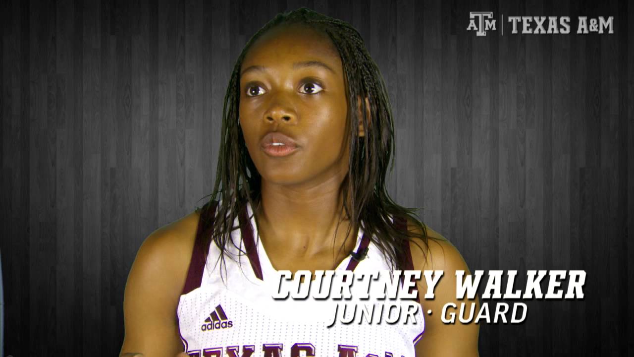 Aggie Women's Basketball Spotlight Courtney Walker YouTube